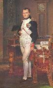 Jacques-Louis David Napoleon in His Study oil painting reproduction